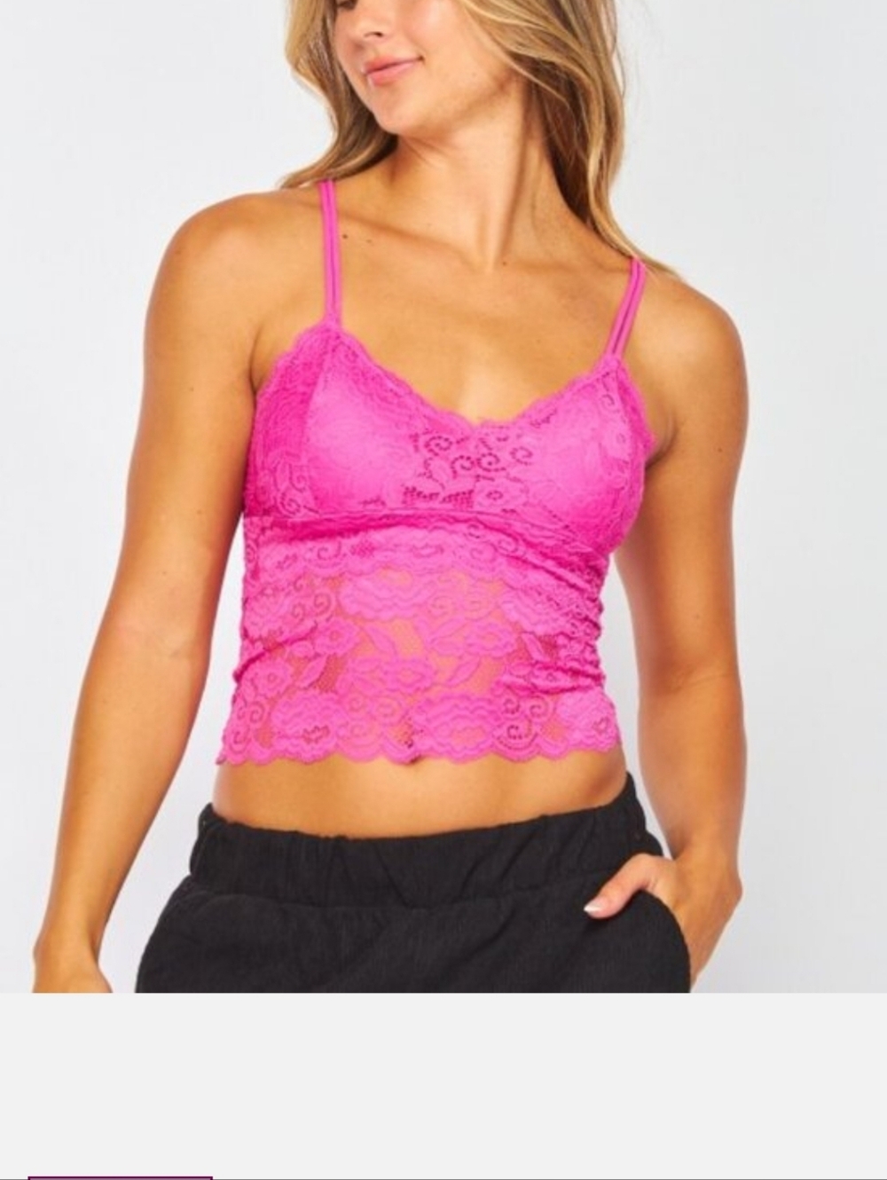 Nwt Love Poem By Block Lace Tank